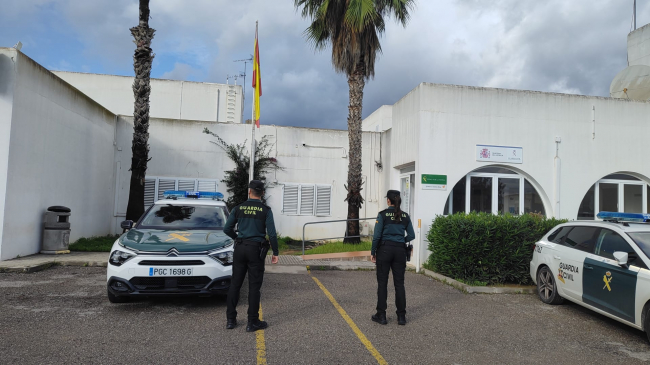 La Guardia Civil detiene a dos personas por el delito de asesinato en grado de tentativa